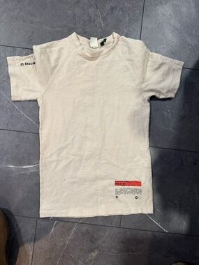 G-Star Cream/Off-White Kids Short Sleeve Tee